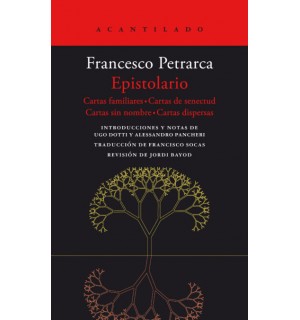 Epistolario. Francesco Petrarca (Estuche con 4 volúmenes en cartoné)